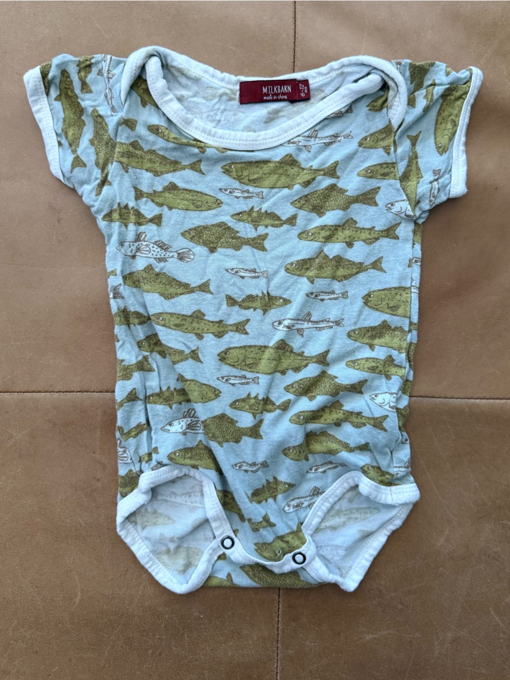 Milkbarn Viscose Bamboo Onesie 6-12M